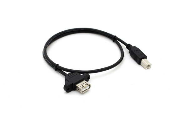 Panel Mount USB Cable 