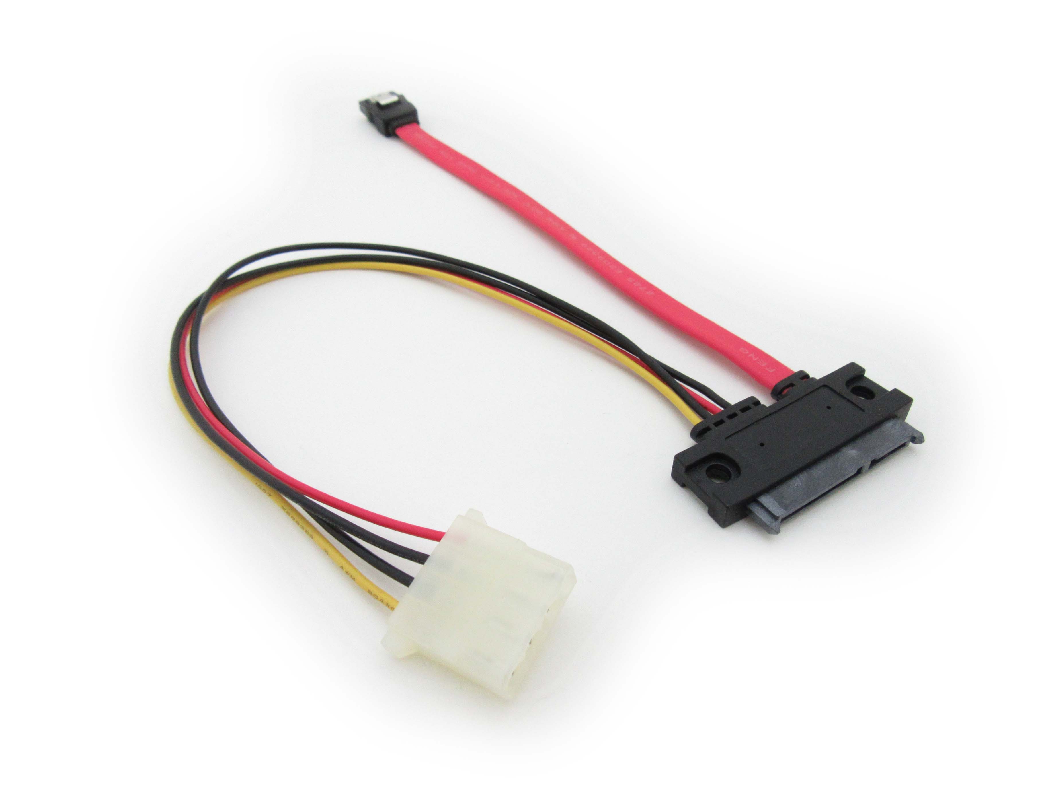 SATA 22pin Combo Cable